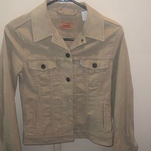 Corduroy Beige Levi’s Jacket, Great condition